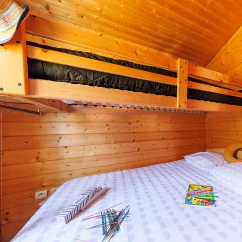 MOBILHOME 5 personnes - Chalet Edelweiss 3 Pièces 5 Personnes + TV