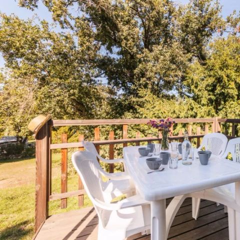 MOBILHOME 4 personnes - Mobil home Zen 3 Pièces 4 Personnes + TV