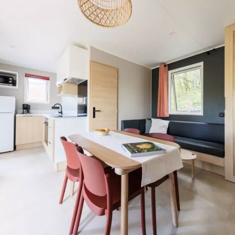 MOBILHOME 4 personnes - Cottage Premium 3 Pièces 4 Personnes + TV