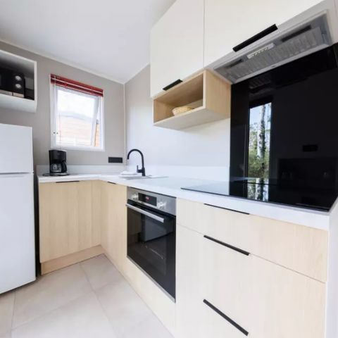 MOBILHOME 4 personnes - Cottage Premium 3 Pièces 4 Personnes + TV