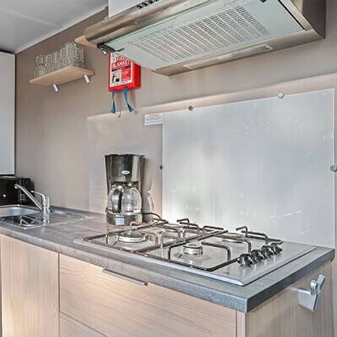 MOBILHOME 6 personnes - Comfort | 3 Ch. | 6 Pers. | Terrasse surélevée | Clim.