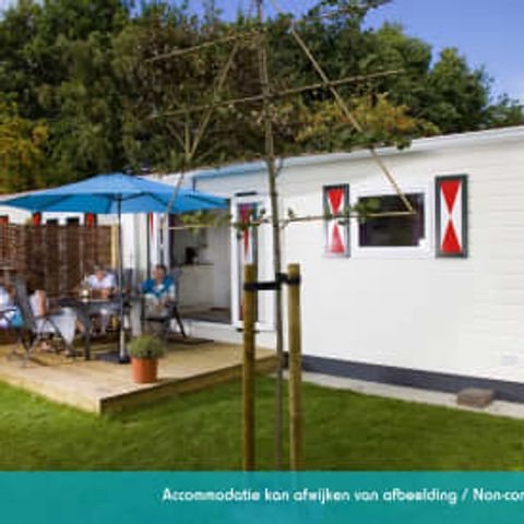 MOBILHOME 4 personnes - Mobil home Esprit 2 chambres terrasse (4 personnes)