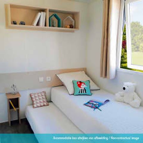 MOBILHOME 4 personnes - Mobil home Excellence 2 chambres terrasse (4 personnes)