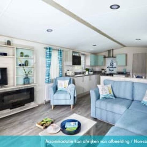 MOBILHOME 6 personnes - Chalet Large 3 chambres avec terrasse (6 pers)