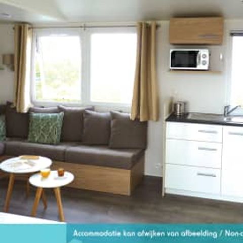 MOBILHOME 4 personnes - Elégance 2 chambres terrasse (4 personnes)