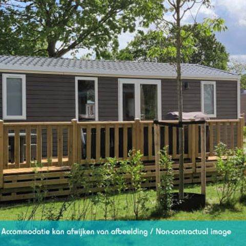 MOBILHOME 4 personnes - Excellence 2 chambres (4 pers) terrasse