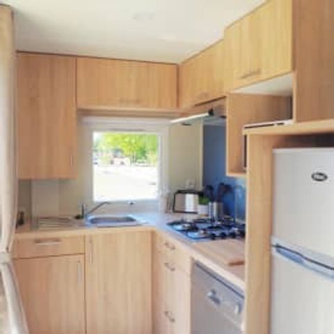 MOBILHOME 6 personnes - Elégance 3 chambres (6 pers) terrasse