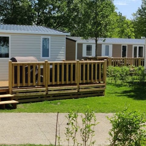MOBILHOME 4 personnes - Elégance 2 chambres (4 pers) terrasse