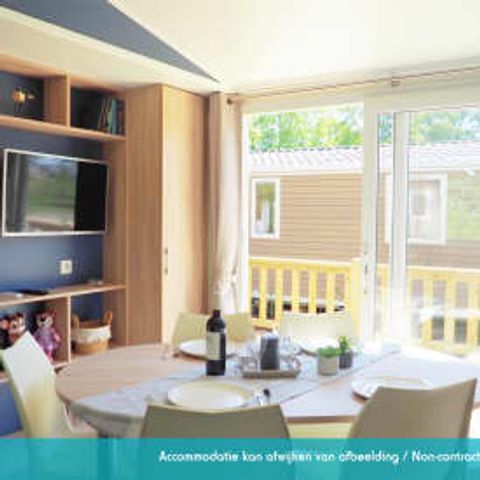MOBILHOME 6 personnes - Elégance 3 chambres (6 pers) terrasse