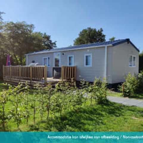 MOBILHOME 6 personnes - Elégance 3 chambres (6 pers) terrasse