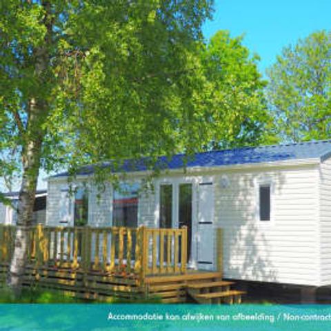 MOBILHOME 4 personnes - Elégance 2 chambres (4 pers) terrasse