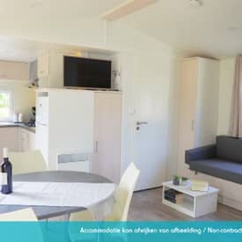 MOBILHOME 4 personnes - Elégance 2 chambres (4 pers) terrasse