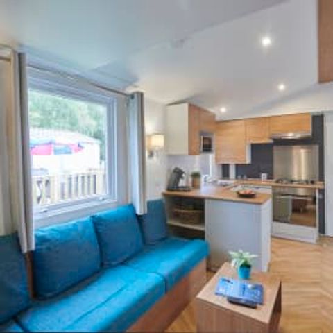MOBILHOME 6 personnes - Excellence 3 chambres avec terras (6 personen)
