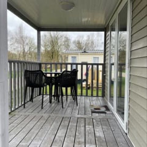 MOBILHOME 4 personnes - Mobil home Esprit 2 chambres avec terrasse