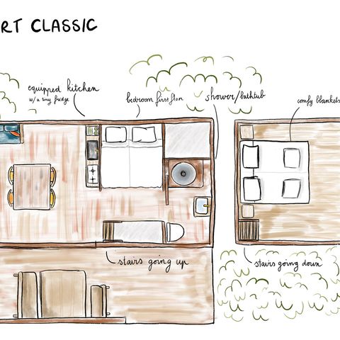 HÉBERGEMENT INSOLITE 4 personnes - Tiny house Comfort classic avec bain à remous