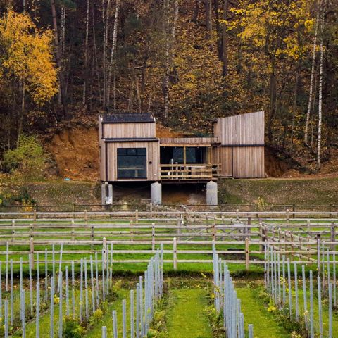 HÉBERGEMENT INSOLITE 8 personnes - Tiny house Shelter avec jaccuzi