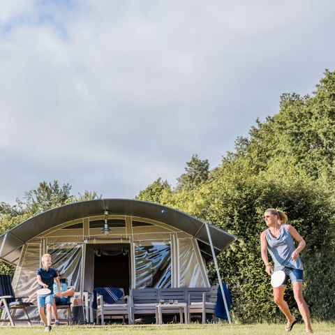 TENTE TOILE ET BOIS 5 personnes - Tente safari