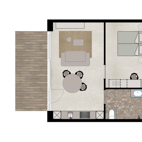 CHALET 2 personnes - Suite