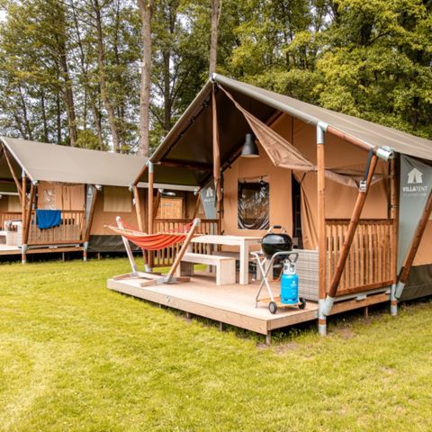 TENTE TOILE ET BOIS 6 personnes - Tente de camping