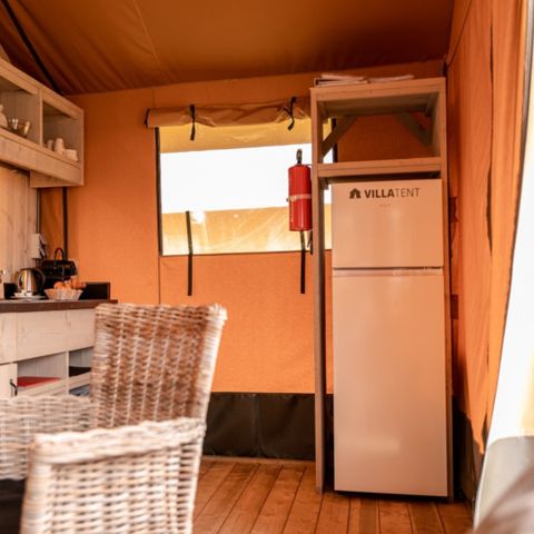 Tente en toile et en bois 6 personnes - Tente de camping