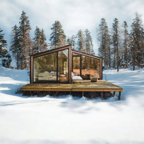 CHALET 2 personnes - Cabane sur la colline