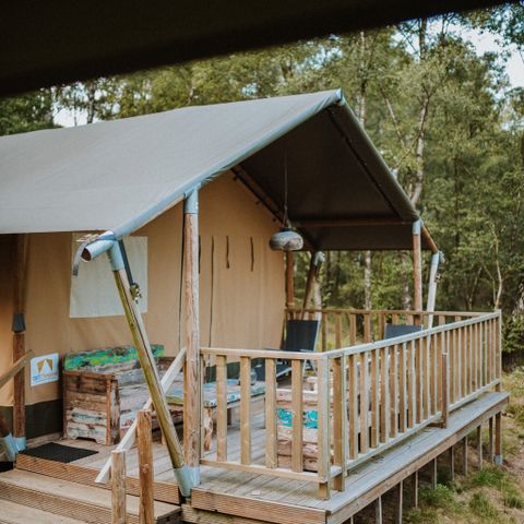 TENTE TOILE ET BOIS 5 personnes - Tente Safari | 5 Pers.
