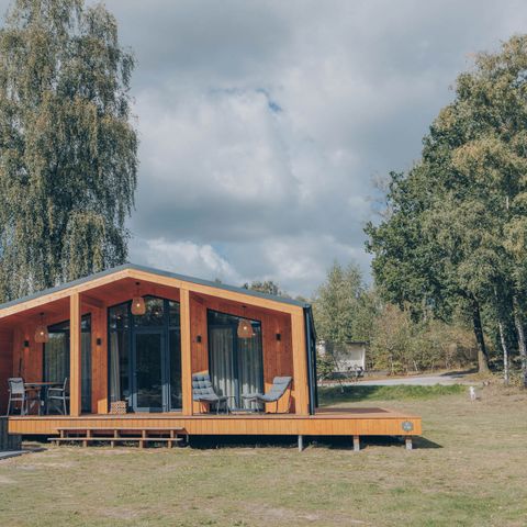 Lodge 4 personnes - Beach View Scandi avec jacuzzi