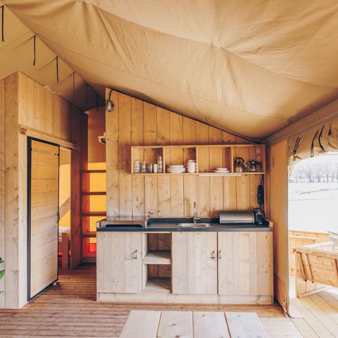 Lodge 6 personnes - Glamfield Premium avec jacuzzi