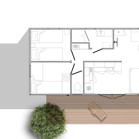 LODGE 6 personnes - O'Hara Lodge