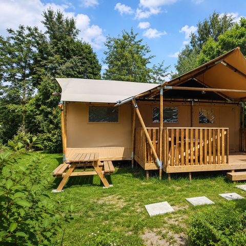 Tente en toile et en bois 5 personnes - Dreamer