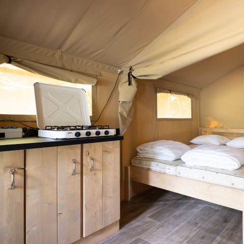 TENTE TOILE ET BOIS 4 personnes - Comet