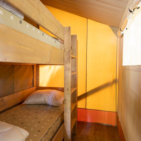 TENTE TOILE ET BOIS 4 personnes - Comet
