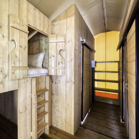 TENTE TOILE ET BOIS 7 personnes - Sunshine 49