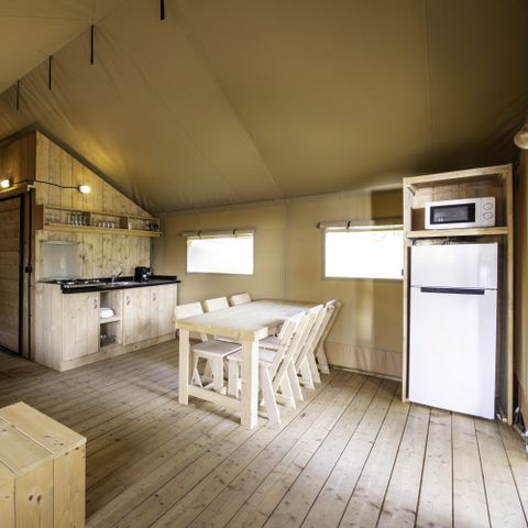 TENTE TOILE ET BOIS 7 personnes - Sunshine 49