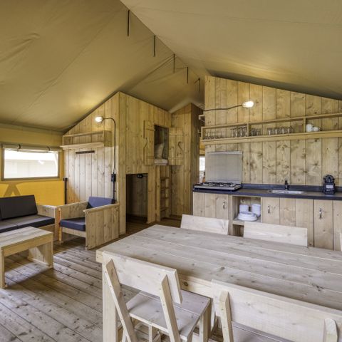 TENTE TOILE ET BOIS 7 personnes - Sunshine 49