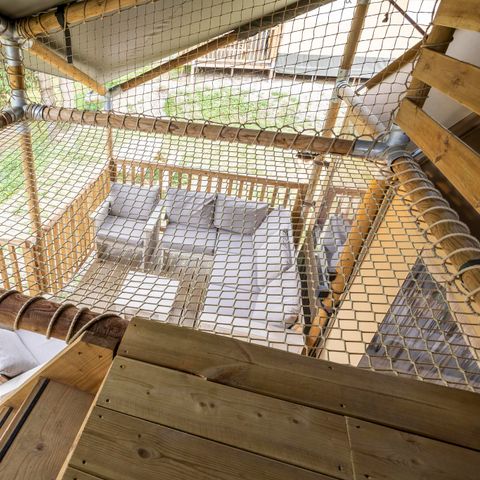 TENTE TOILE ET BOIS 8 personnes - Ranger Lodge