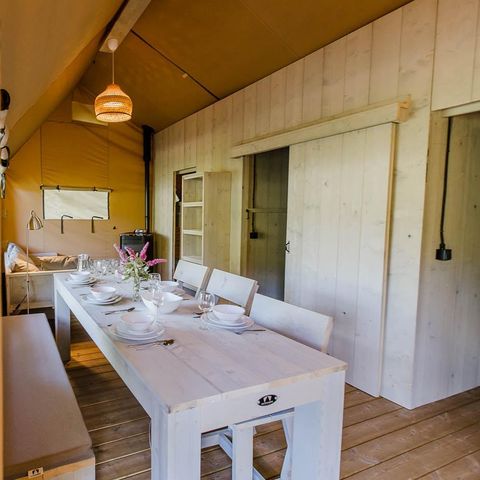 TENTE TOILE ET BOIS 8 personnes - Ranger Lodge