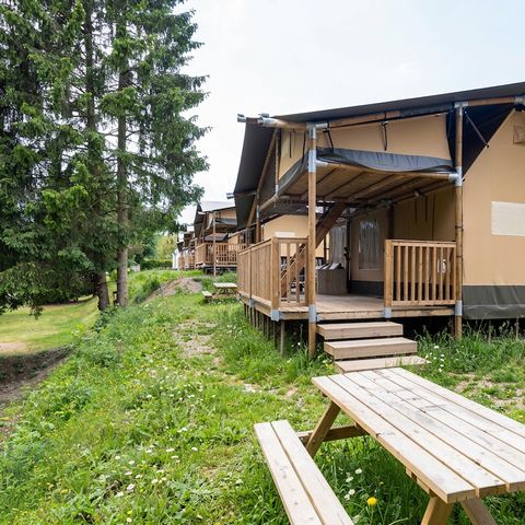 TENTE TOILE ET BOIS 8 personnes - Ranger Lodge