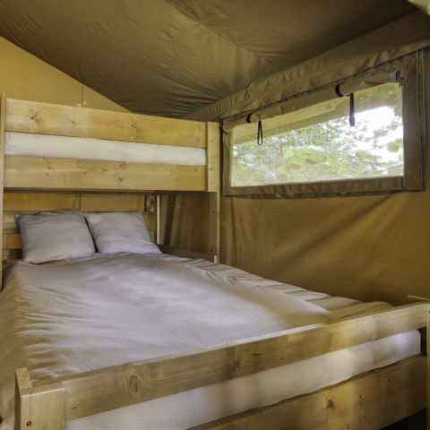 TENTE TOILE ET BOIS 5 personnes - Comet 27