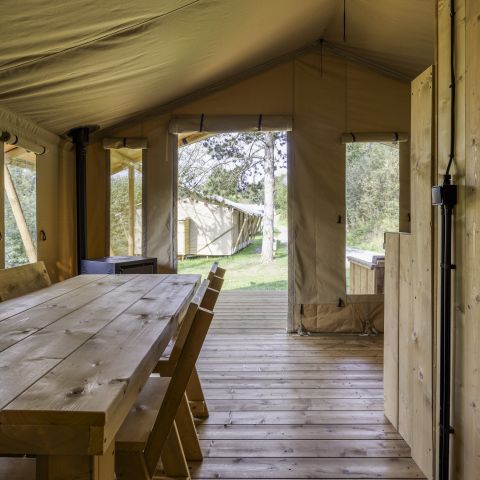 TENTE TOILE ET BOIS 5 personnes - Comet 27