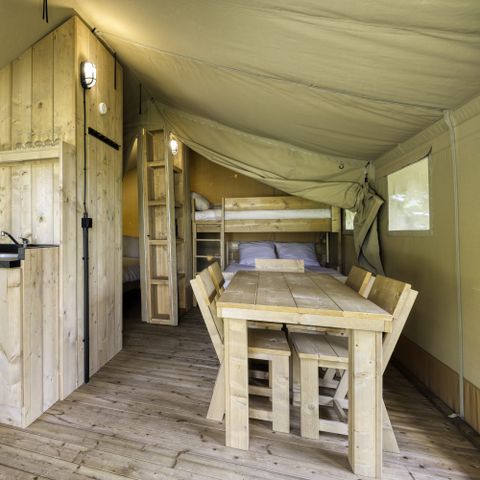 TENTE TOILE ET BOIS 5 personnes - Comet 27
