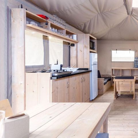 TENTE TOILE ET BOIS 5 personnes - Stardust 40 