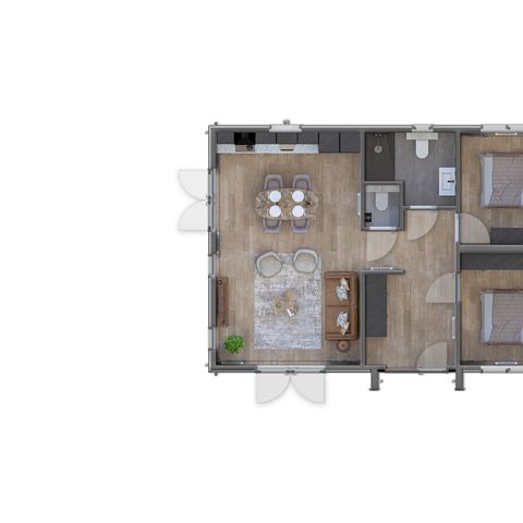 BUNGALOW 4 personnes - Vue Heather