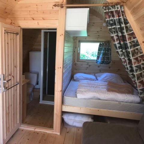HÉBERGEMENT INSOLITE 3 personnes - Cabane en rondins XL Pod
