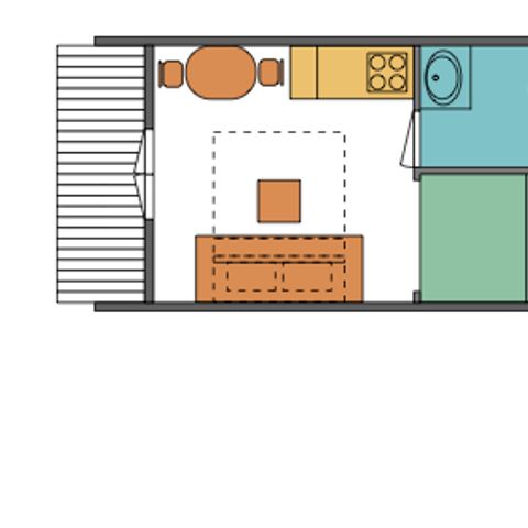 HÉBERGEMENT INSOLITE 3 personnes - Cabane en rondins XL Pod