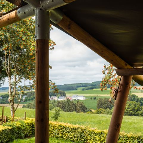 TENTE TOILE ET BOIS 6 personnes