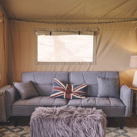 TENTE TOILE ET BOIS 5 personnes