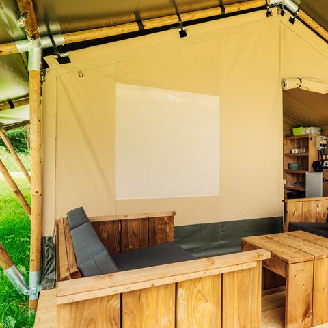 TENTE TOILE ET BOIS 6 personnes