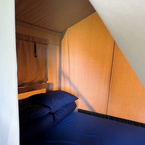Tente en toile et en bois 4 personnes