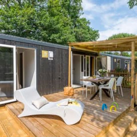 MOBILHOME 4 personnes - Cottage Cocoon 4p 2ch 2Sdb Clim Premium